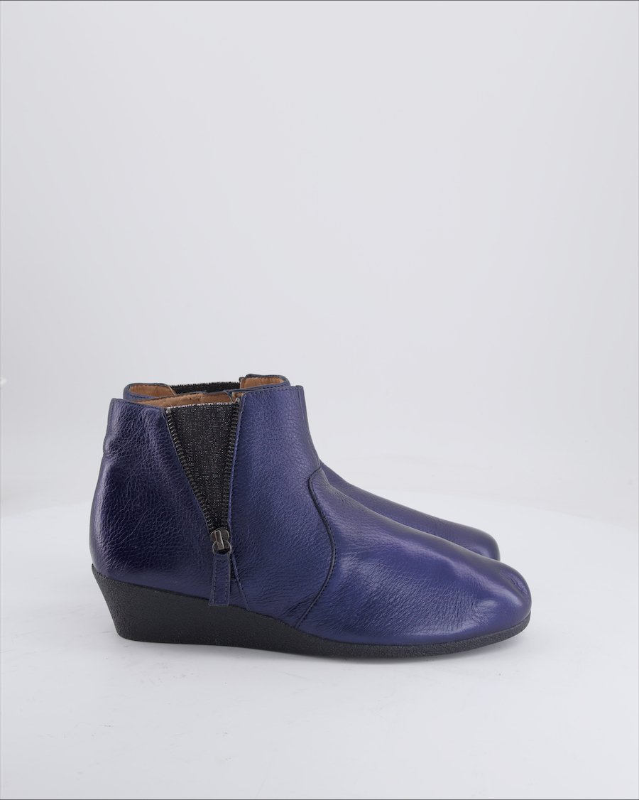 Caprice Ankle Boots Leather Blue Eu 42