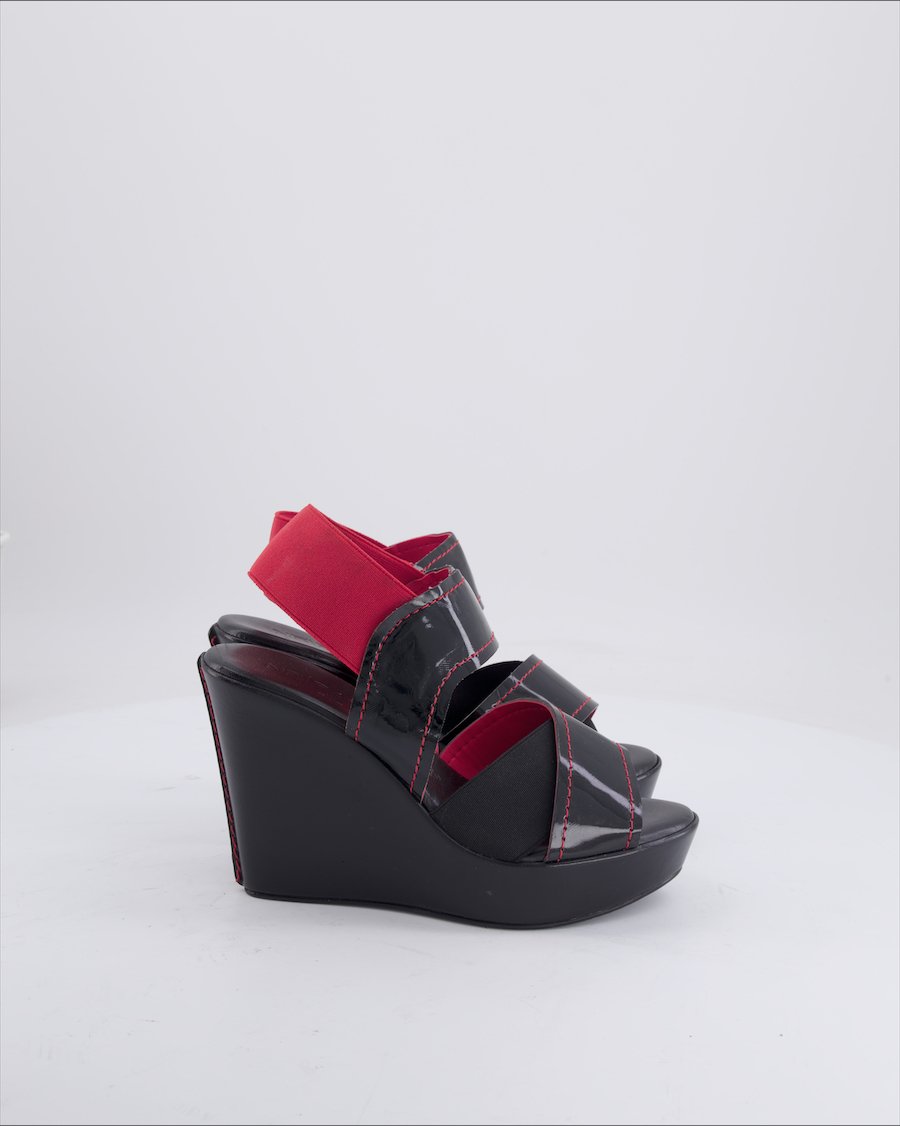 Rapisardi Sandals Leather Black Eu 37