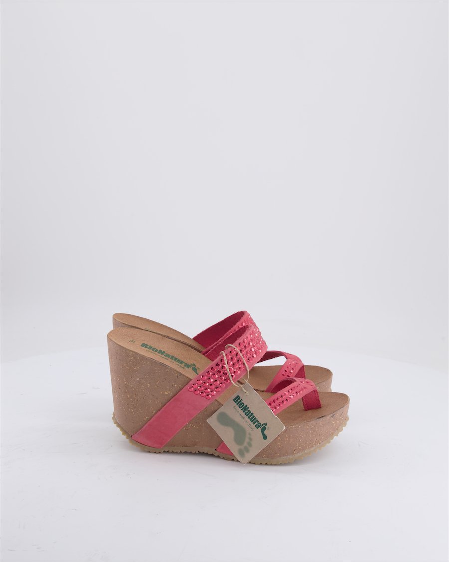 Bionatura Sandals Leather Fuxia Eu 36