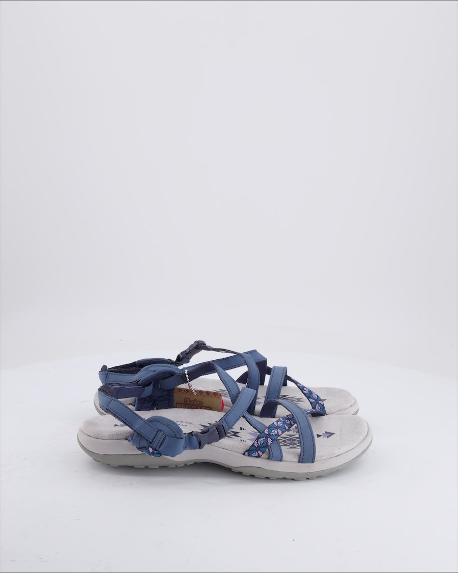 Skechers Sandals Leather Navy Eu 38