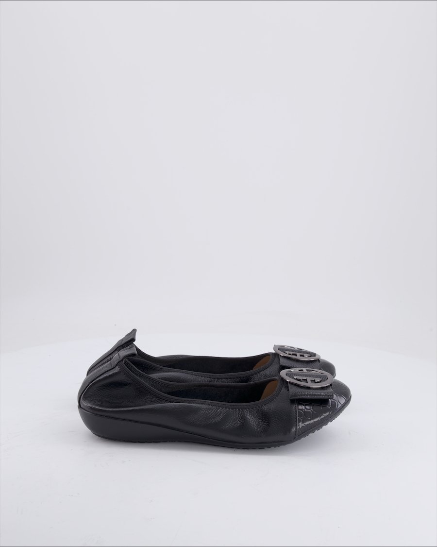 Marga Frye Ballet Flats Leather Black Eu 37