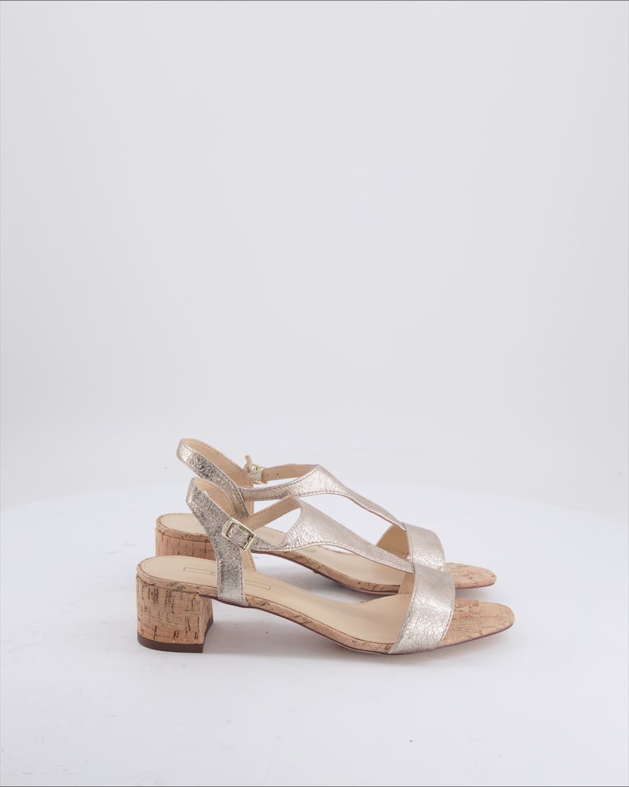 Esprit Sandals Leather Metallic Eu 38