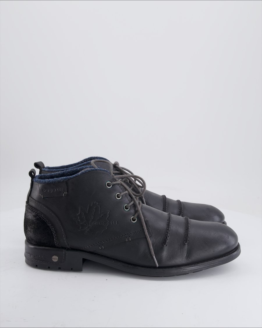 Bugatti Lace Ups Leather Black Eu 46