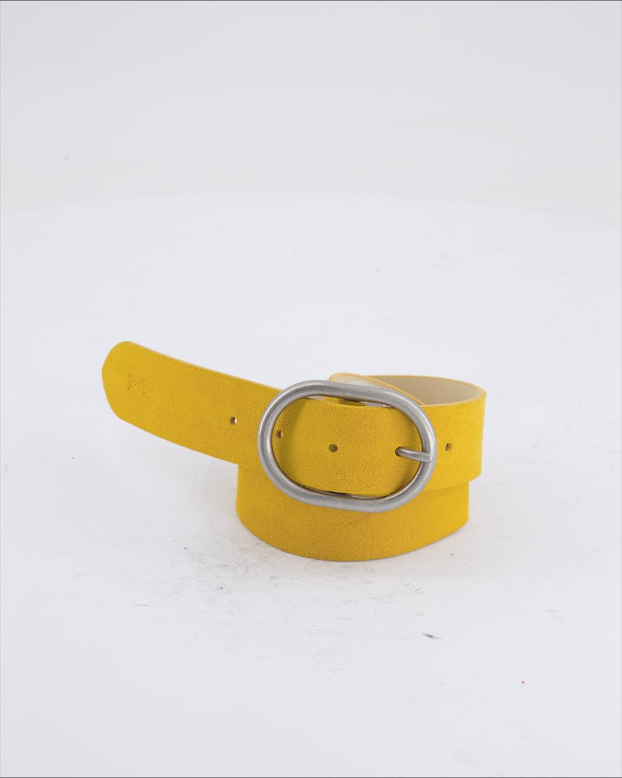 Levi's Belt Suede Yellow