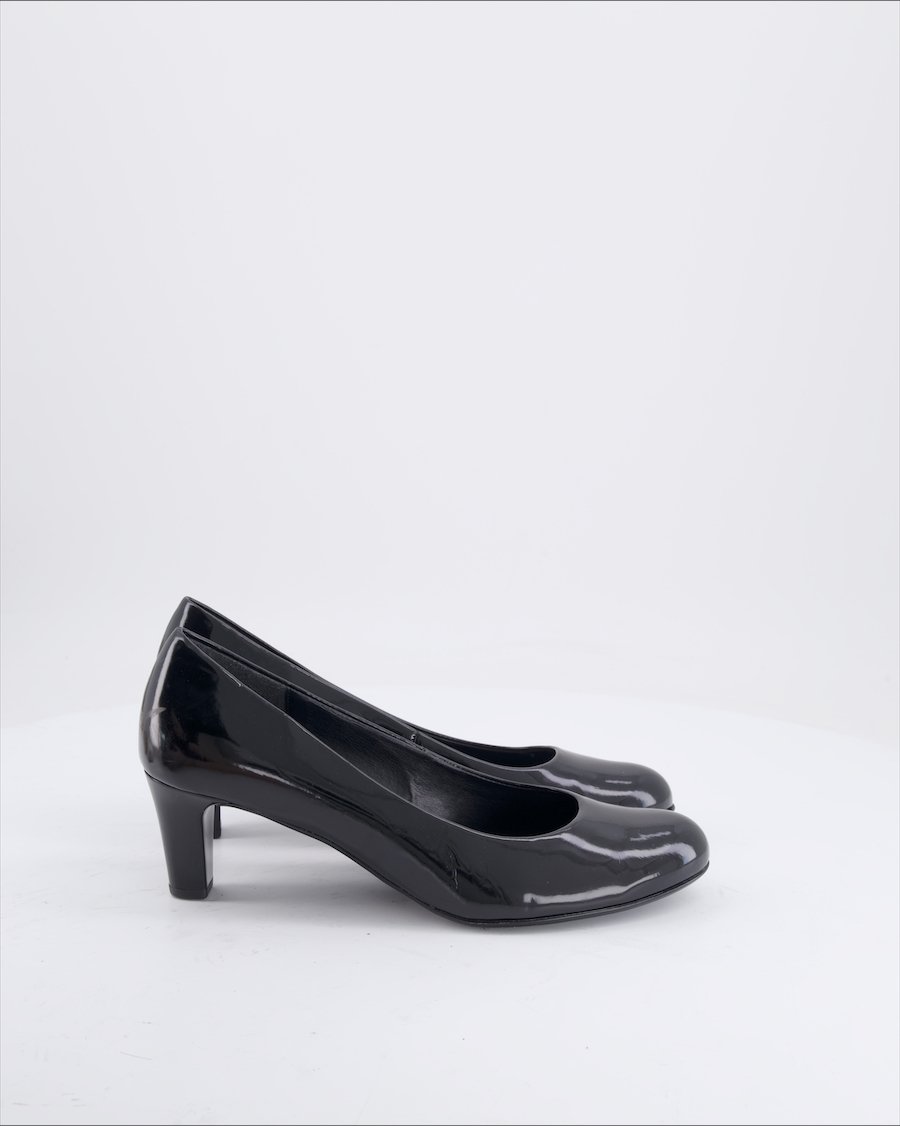 Gabor Heels Leather Black Eu 39
