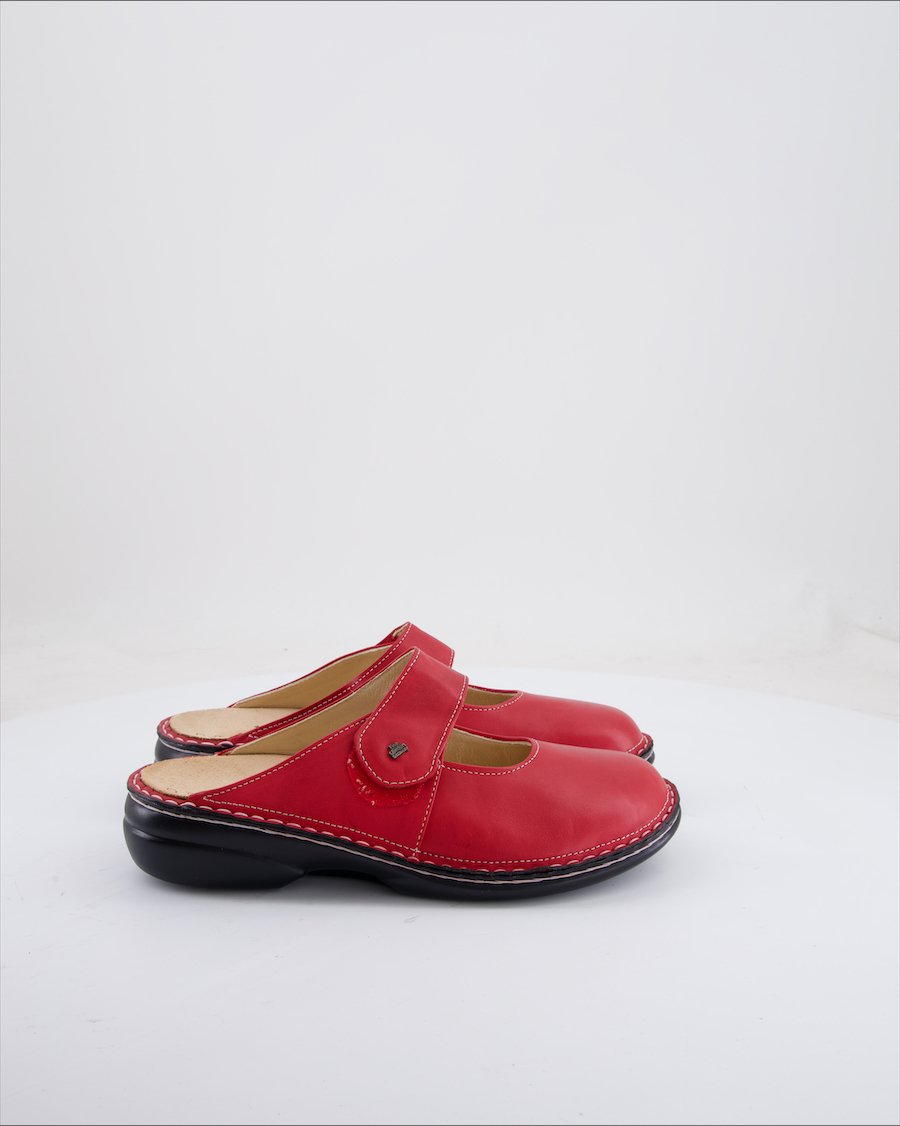 Finn Comfort Sandals Leather Red Eu 39