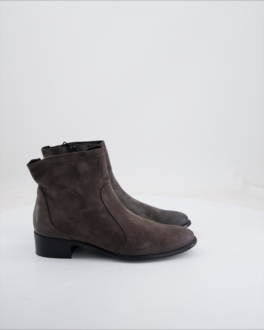 Paul Green Ankle Boots Suede Grey Eu 38