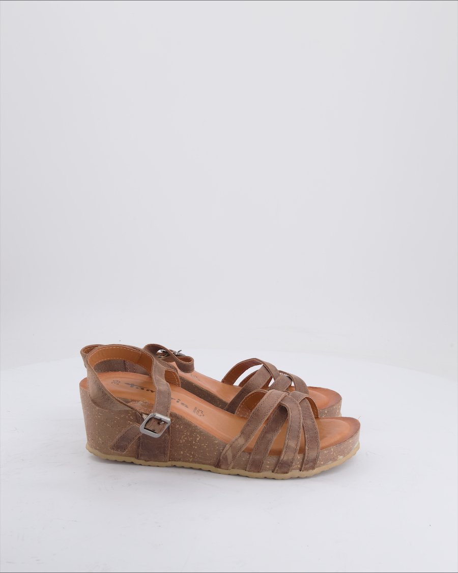 Tamaris Sandals Leather Brown Eu 39