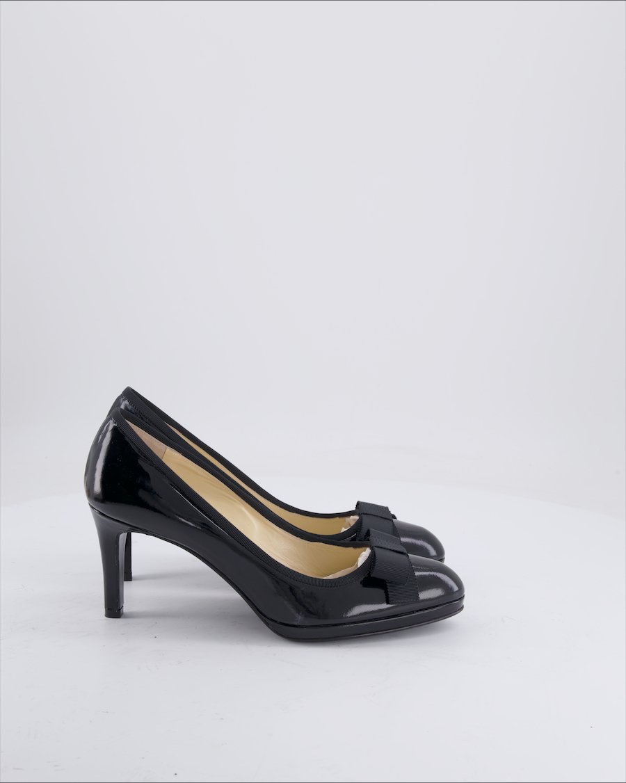 Roberto Festa Heels Leather Black Eu 38
