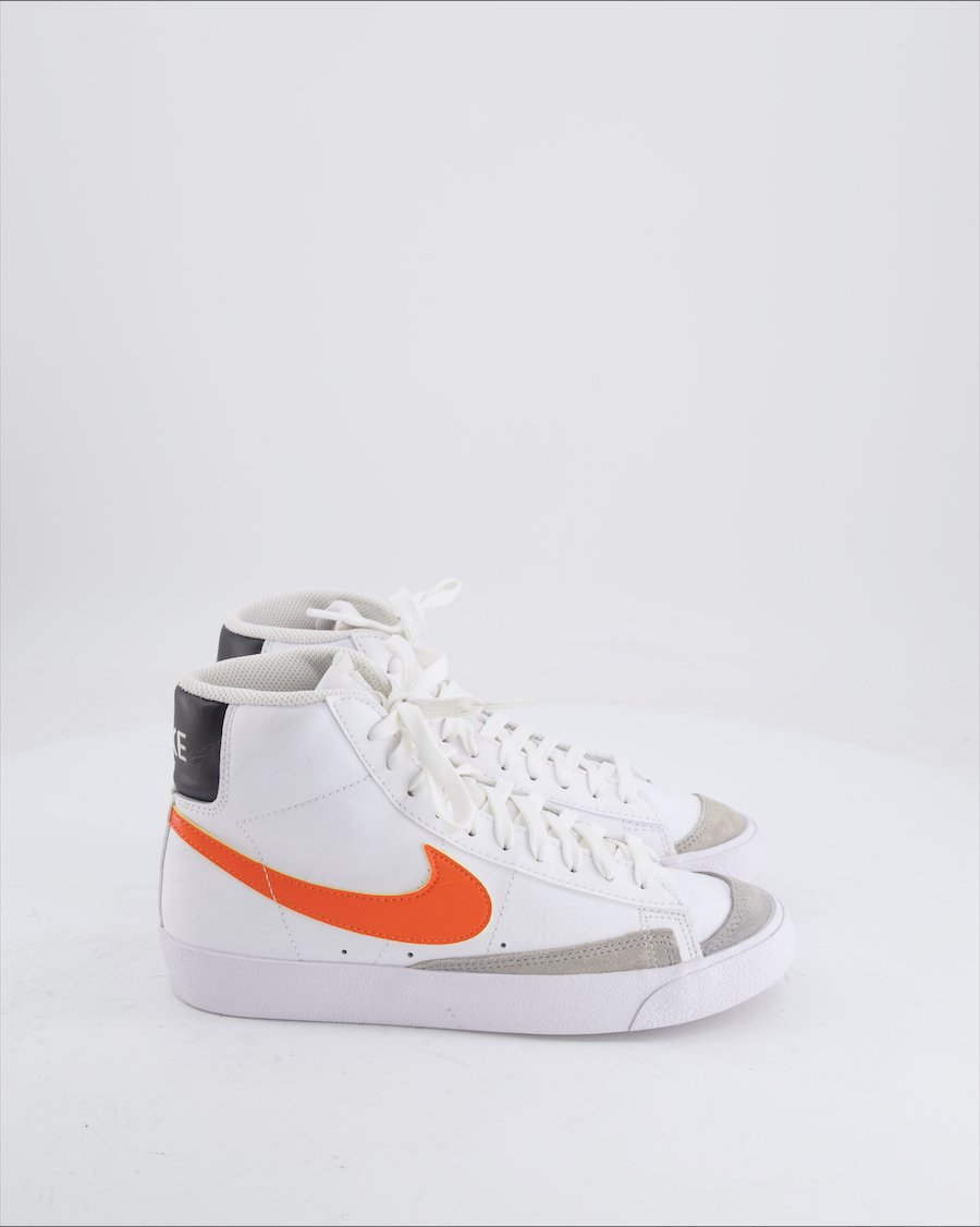 Nike Trainers Blazer Leather Other White 38 EU