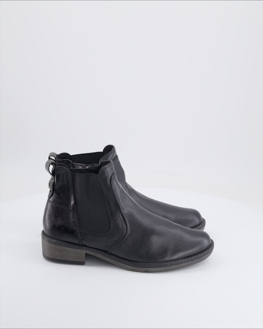 Tamaris Ankle boots Leather Black 40 EU