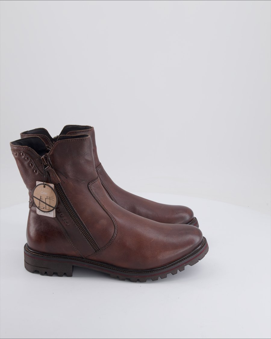Bugatti Ankle boots Leather Brown 40 EU