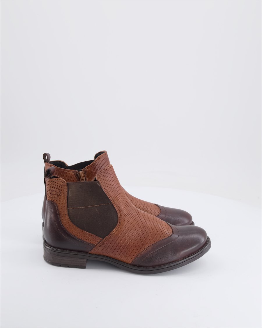 Bugatti Ankle boots Leather Brown 38 EU
