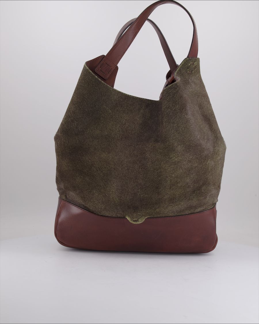 Fratelli Rossetti Shoulder bags Faux fur Brown