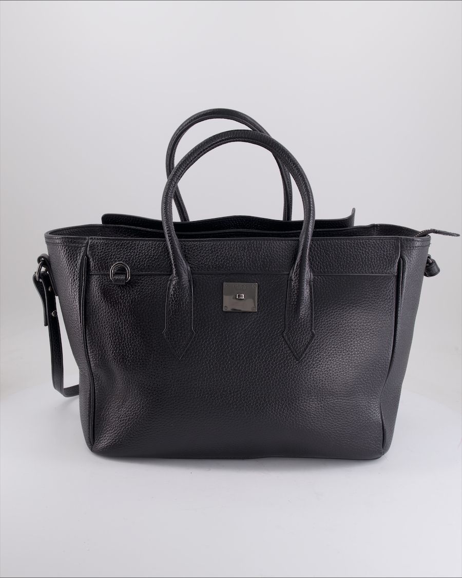 V 73 Bags Leather Black