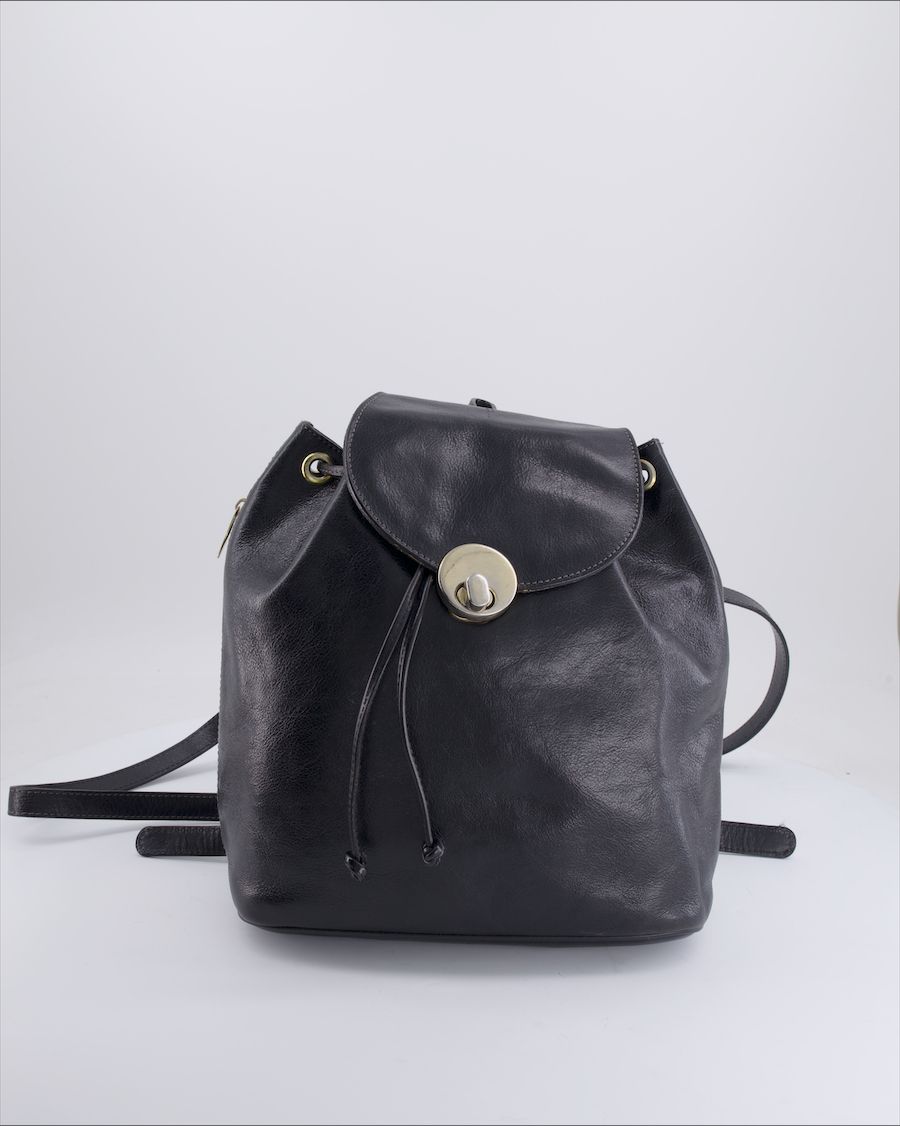 Unbranded Backpacks Leather Black