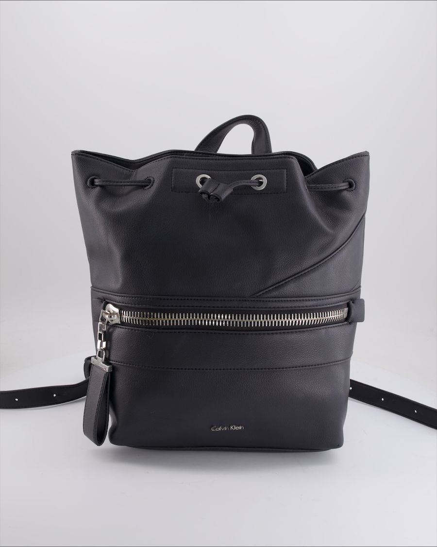 Calvin Klein Backpacks Leather Black