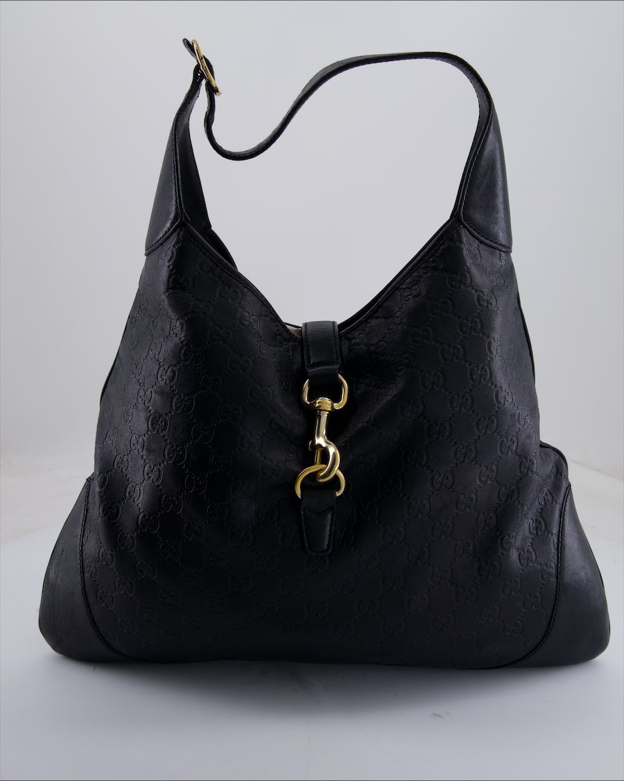 Gucci Jackie Shoulder bags Cloth Black