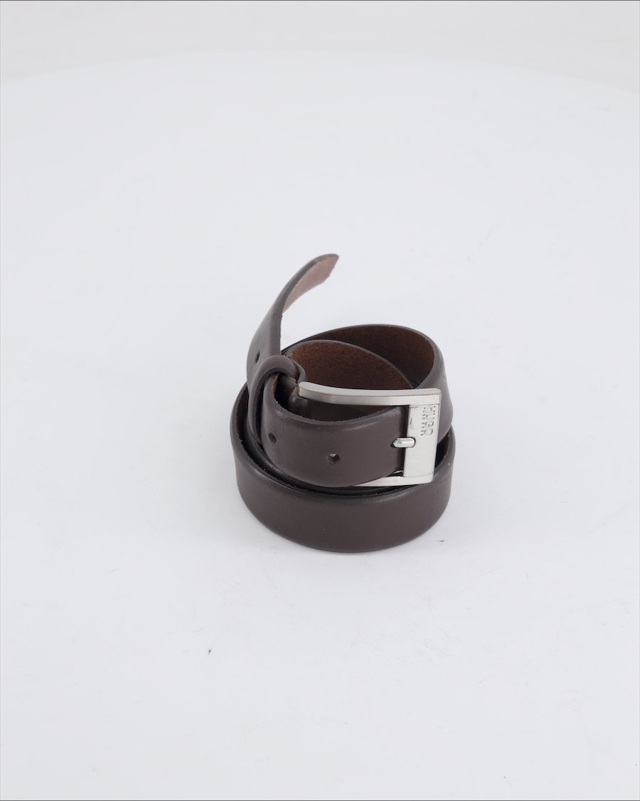 Hugo Boss Belts Leather Brown 90 cm