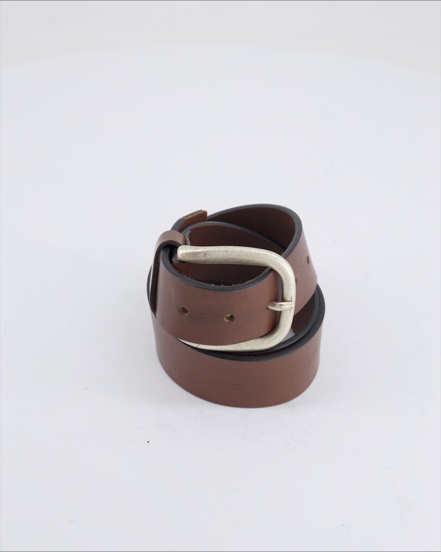 Navyboot Belts Leather Brown 85 cm
