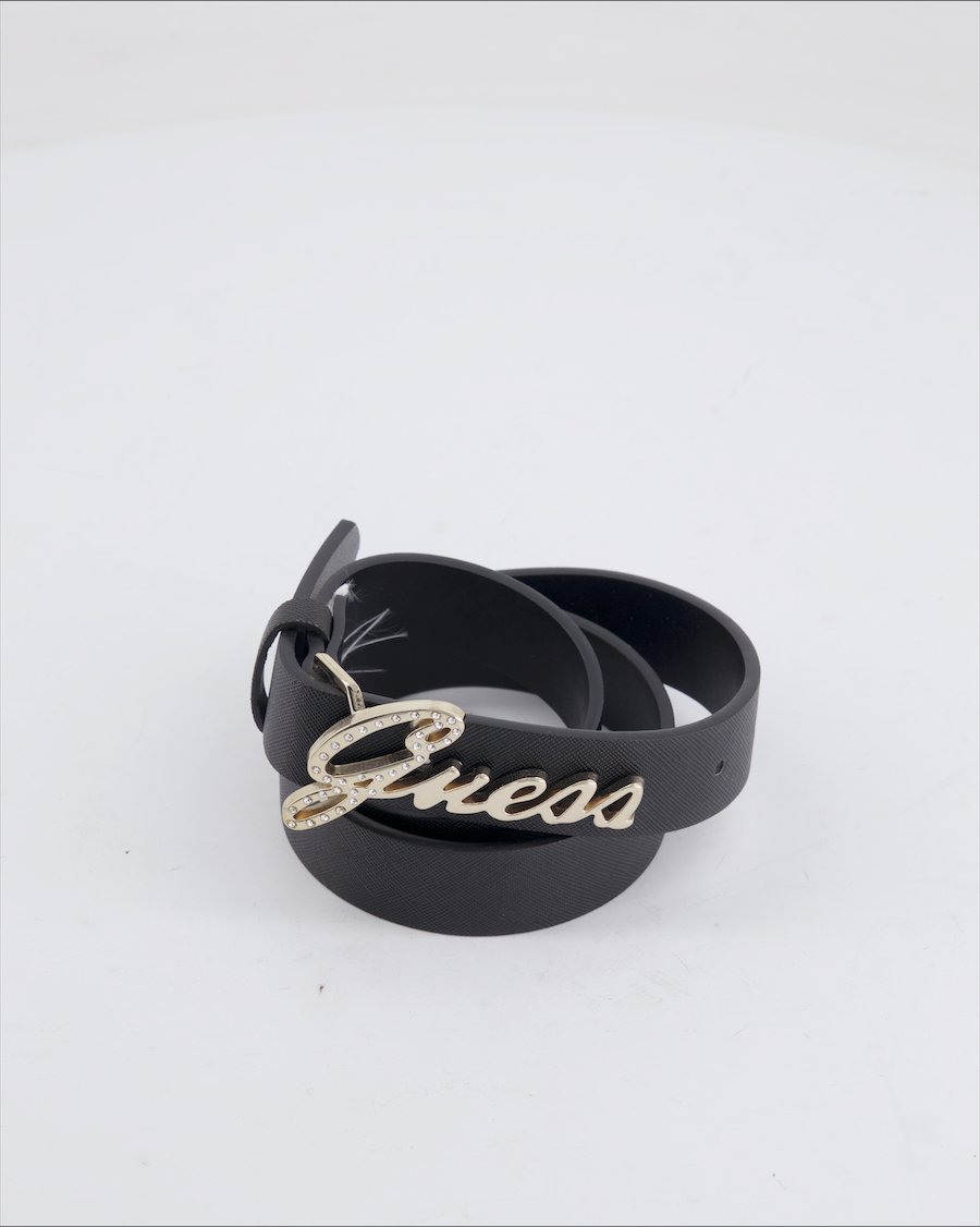 Guess Belts Leather Black 85 cm