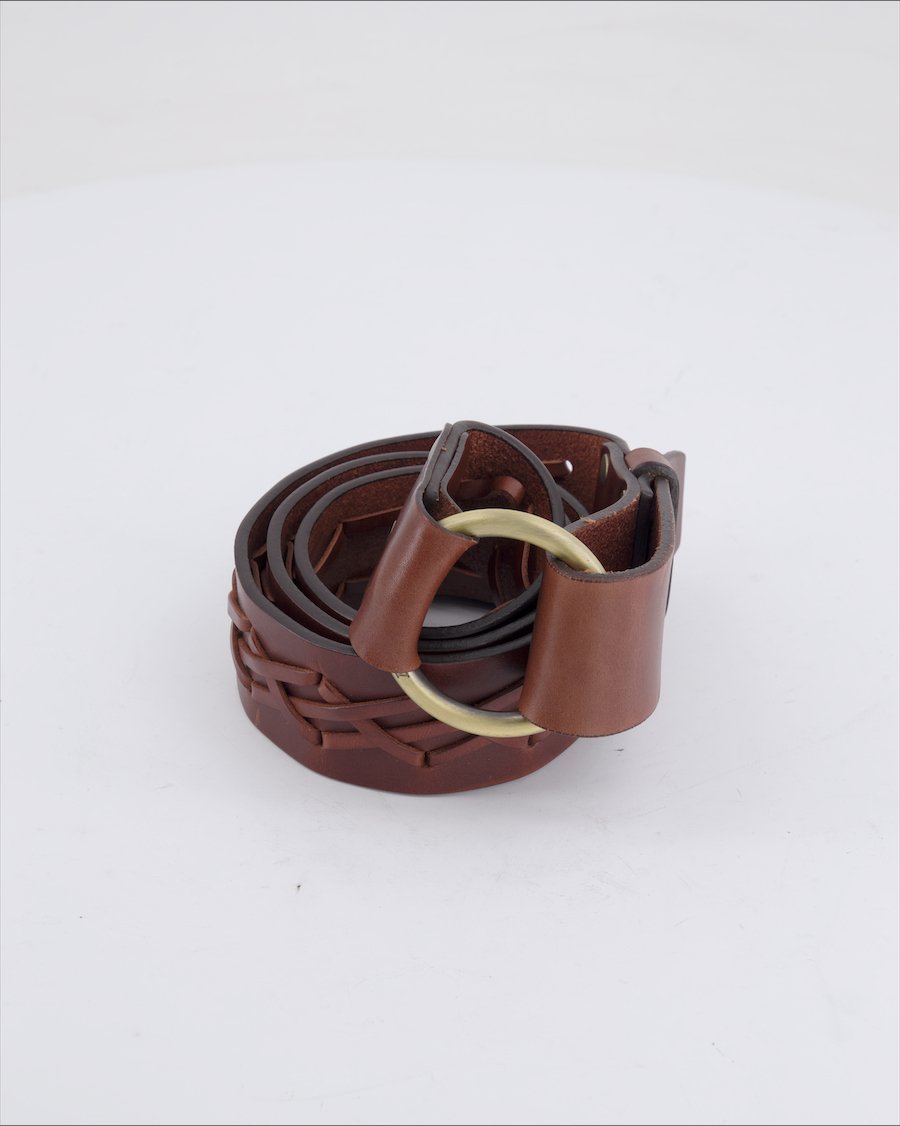 Bally Belts Leather Brown 90 cm