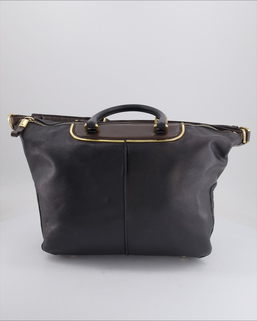 Tod'S Handbags Leather Black