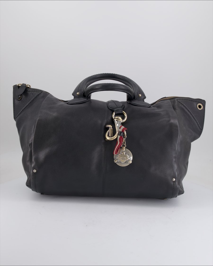 Bally Handbags Leather Black