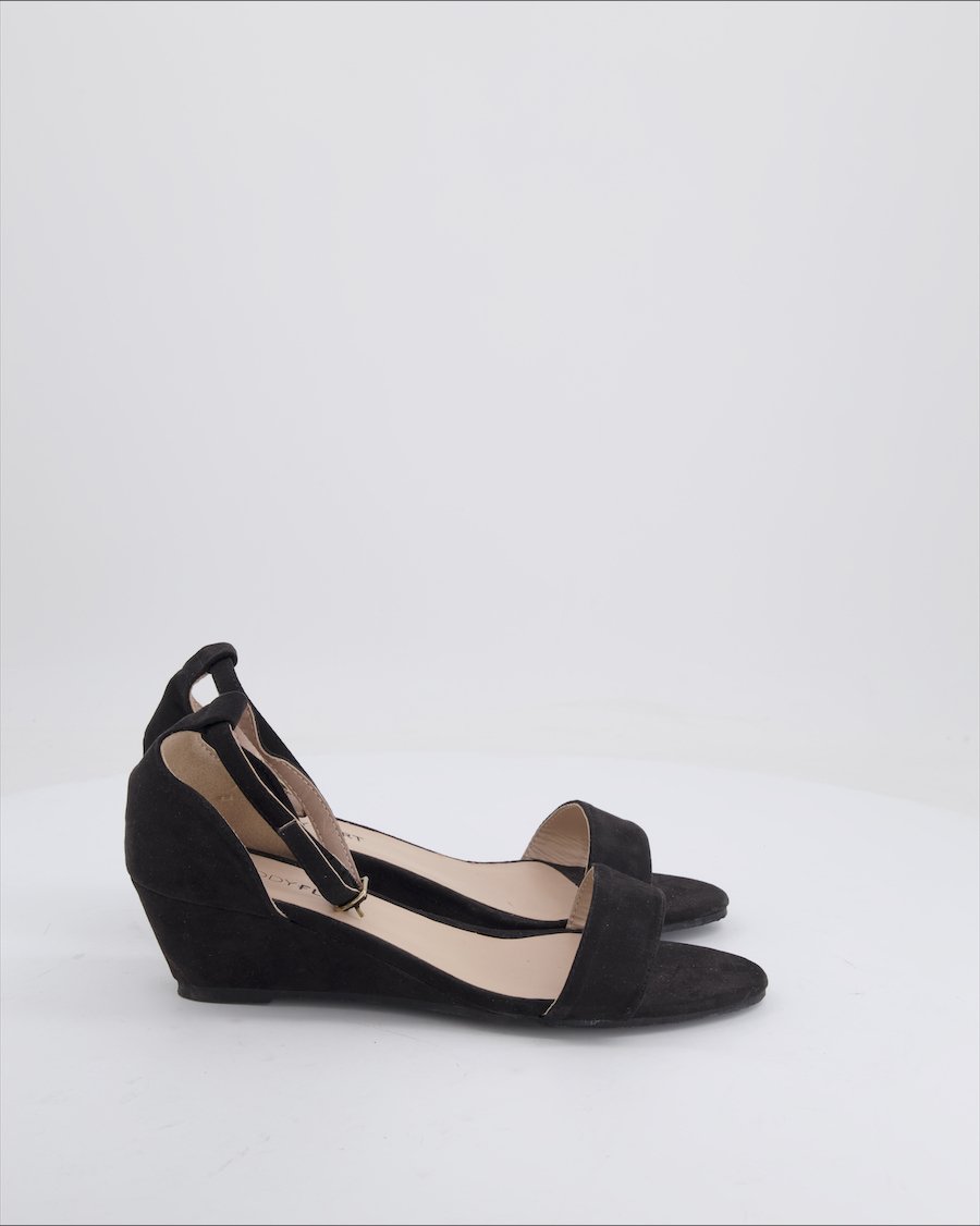 Bodyflirt Sandals Suede Black 39 EU