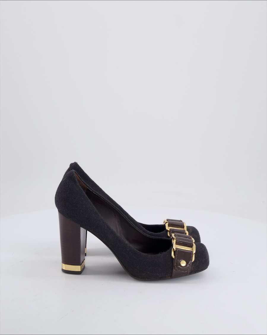 Tory Burch Heels Wool Black 37 EU