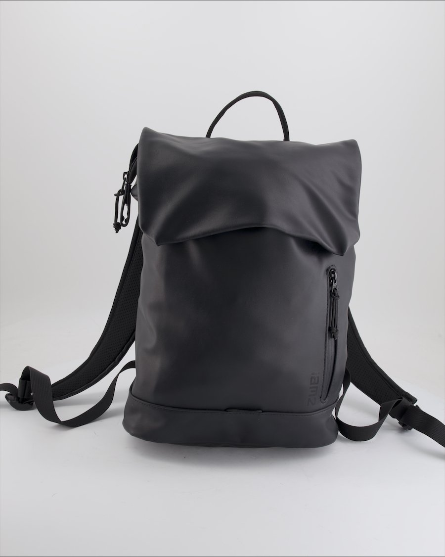 Zwei Backpacks Leather Black