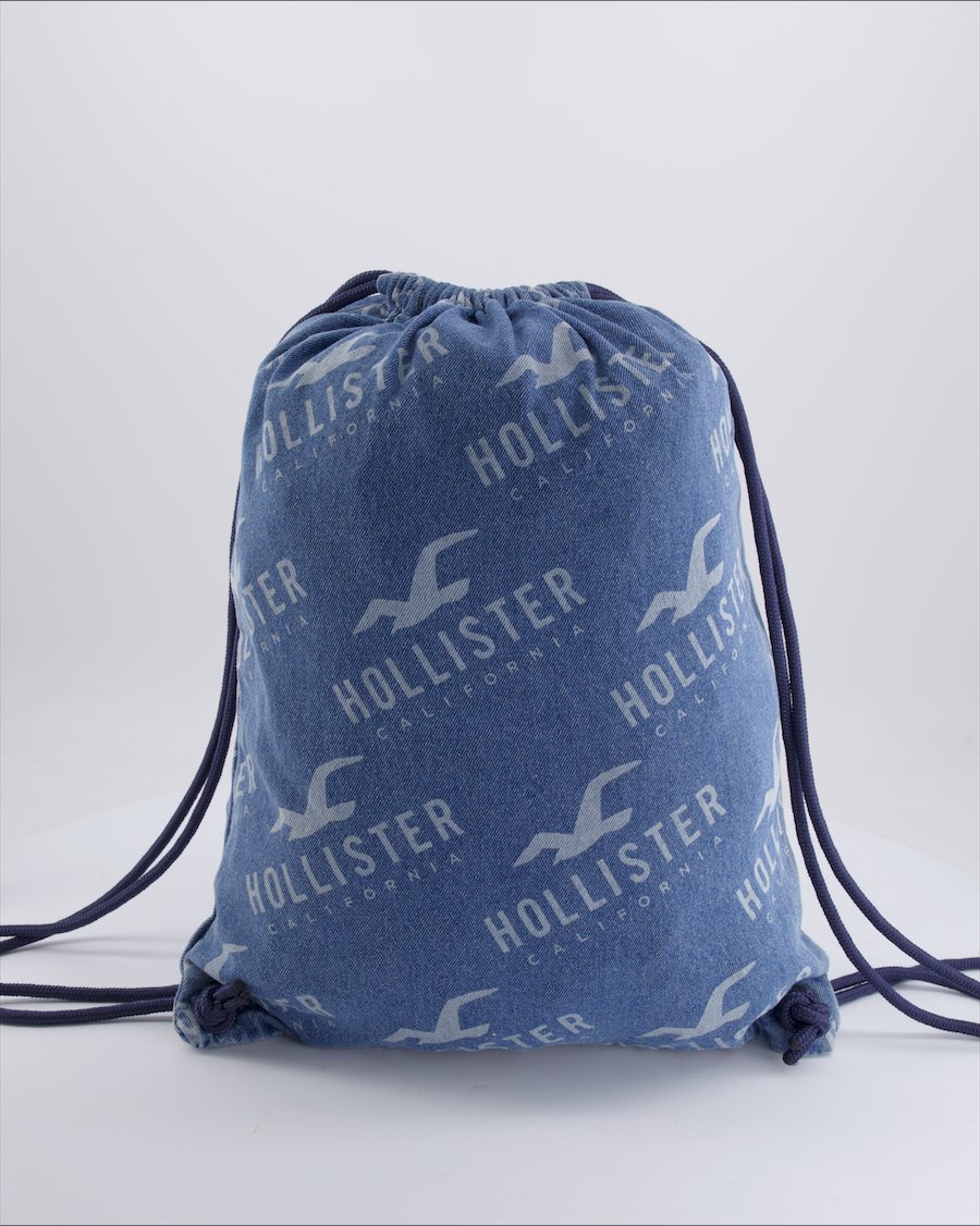 Hollister Backpacks Cloth Blue