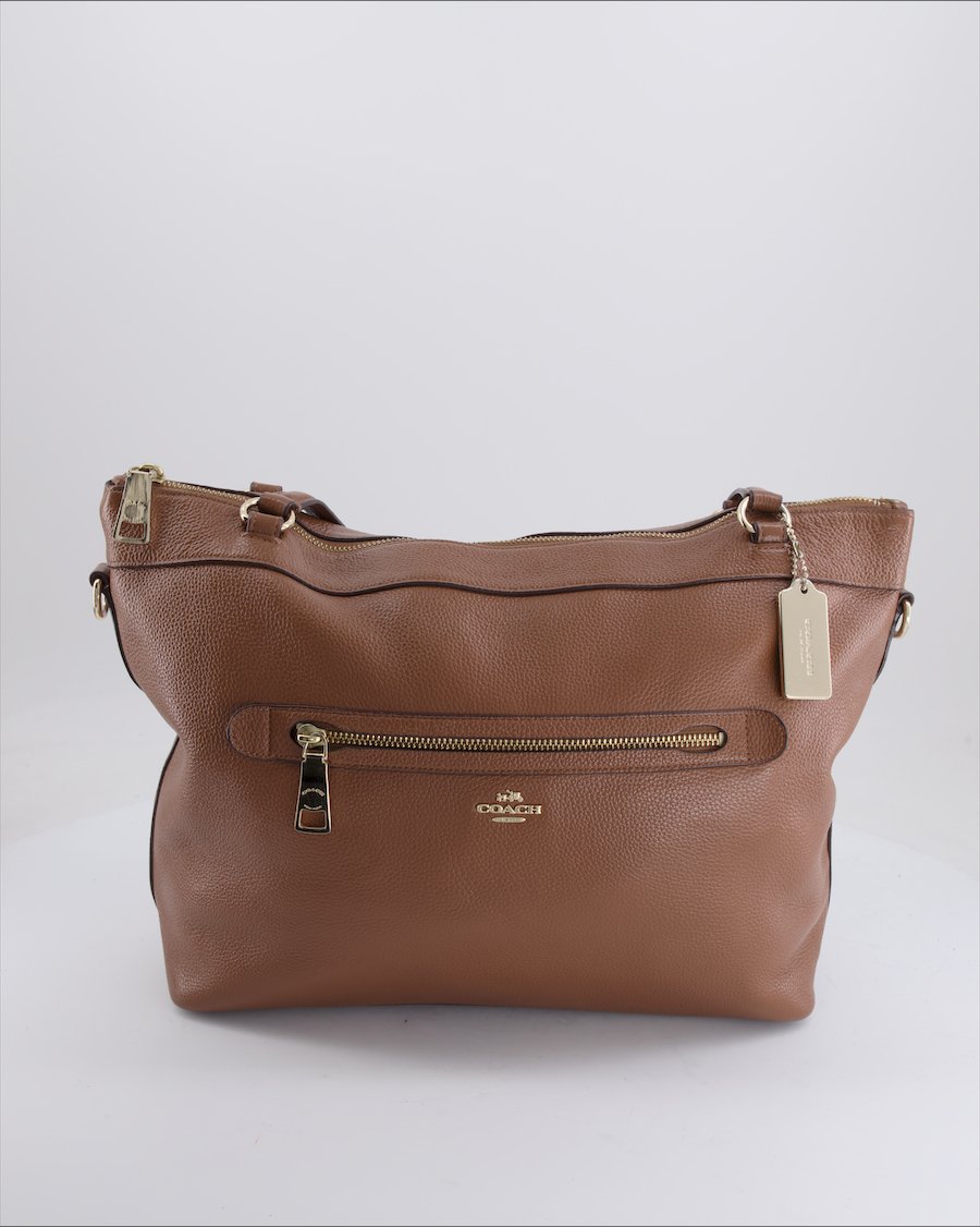Coach Handbags Leather Brown