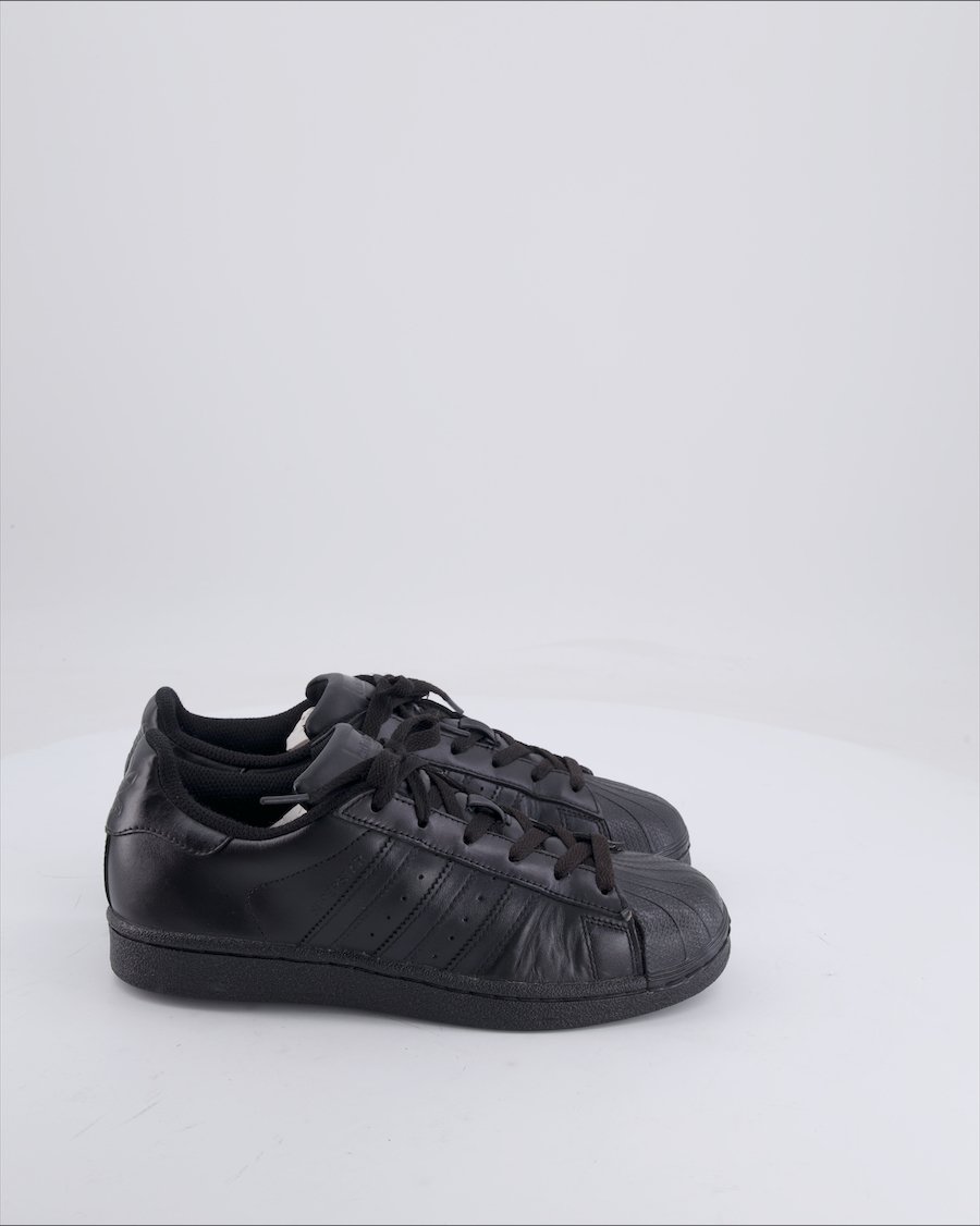 Adidas Superstar Trainers Leather Black 38 EU