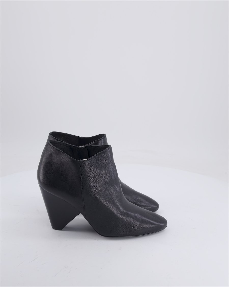 What For Ankle boots Leather Black 37 EU