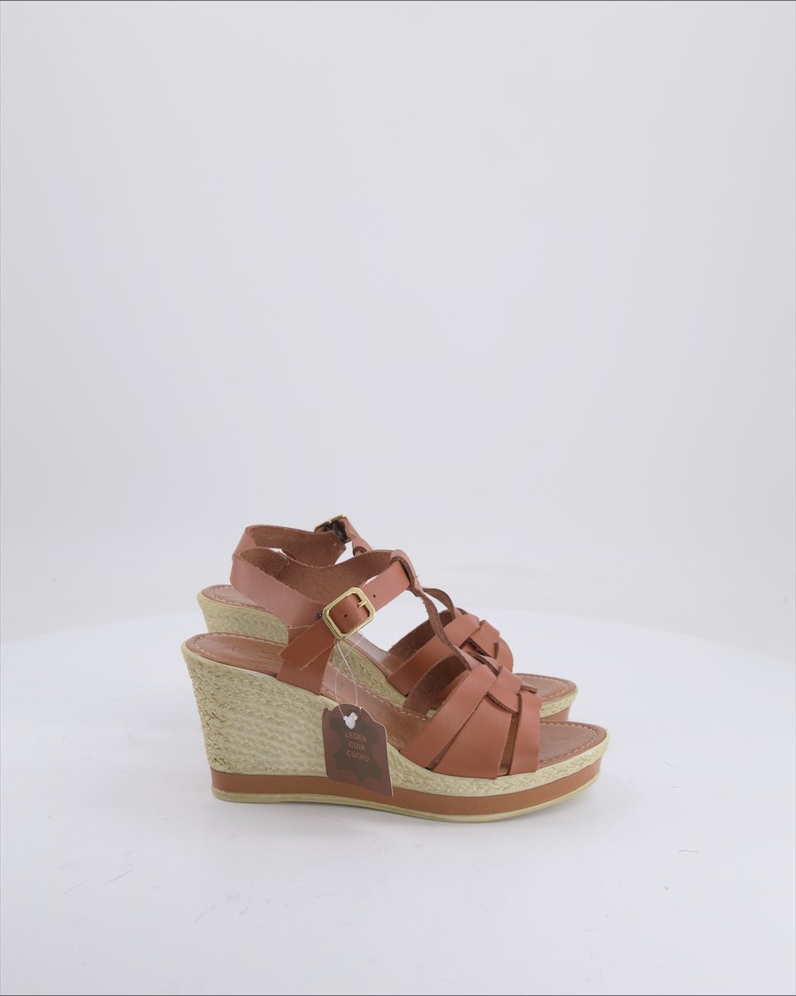 5Th Avenue Sandals Leather Brown 36 EU