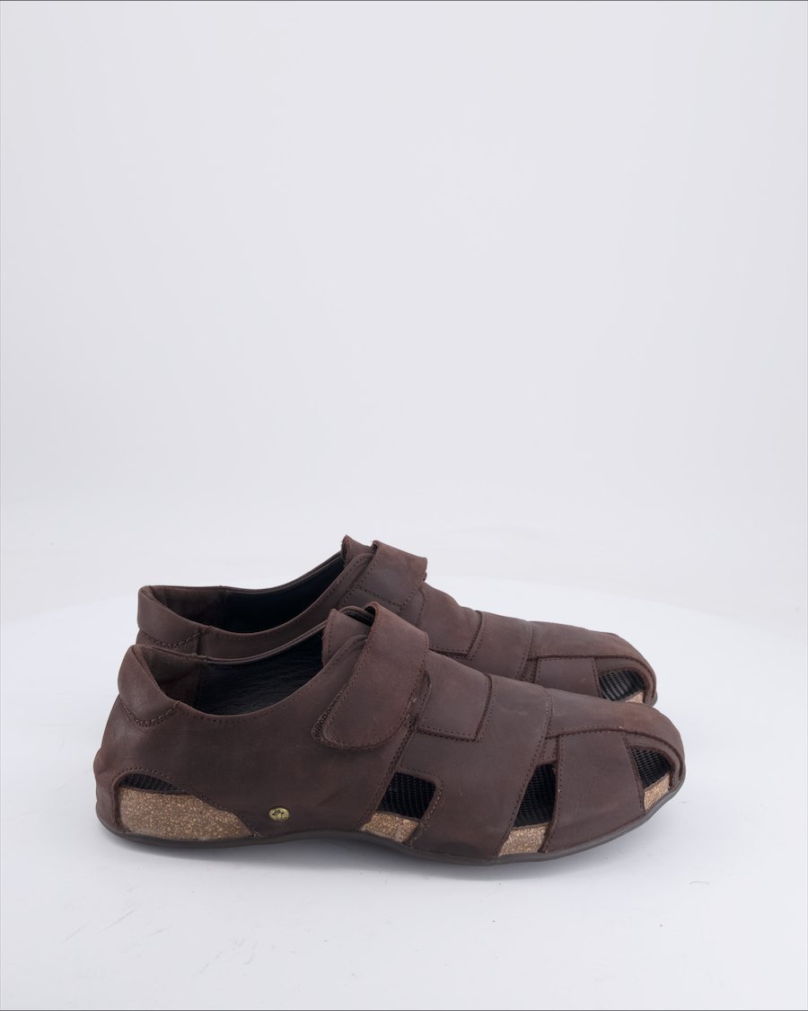 Panama Jack Sandals Leather Brown 44 EU