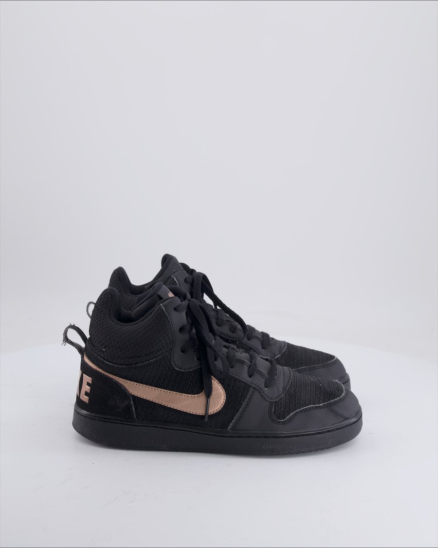 Nike Trainers Leather Black 40 EU