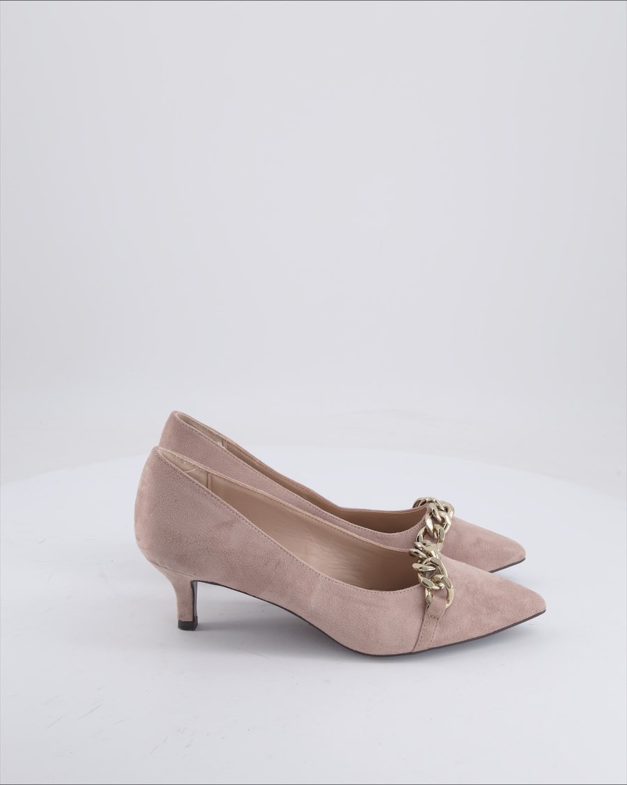 Graceland Heels Suede Ecru 39 EU