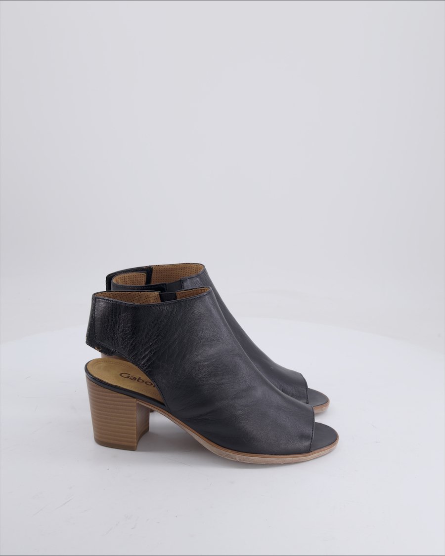 Gabor Sandals Leather Black 38,5 EU