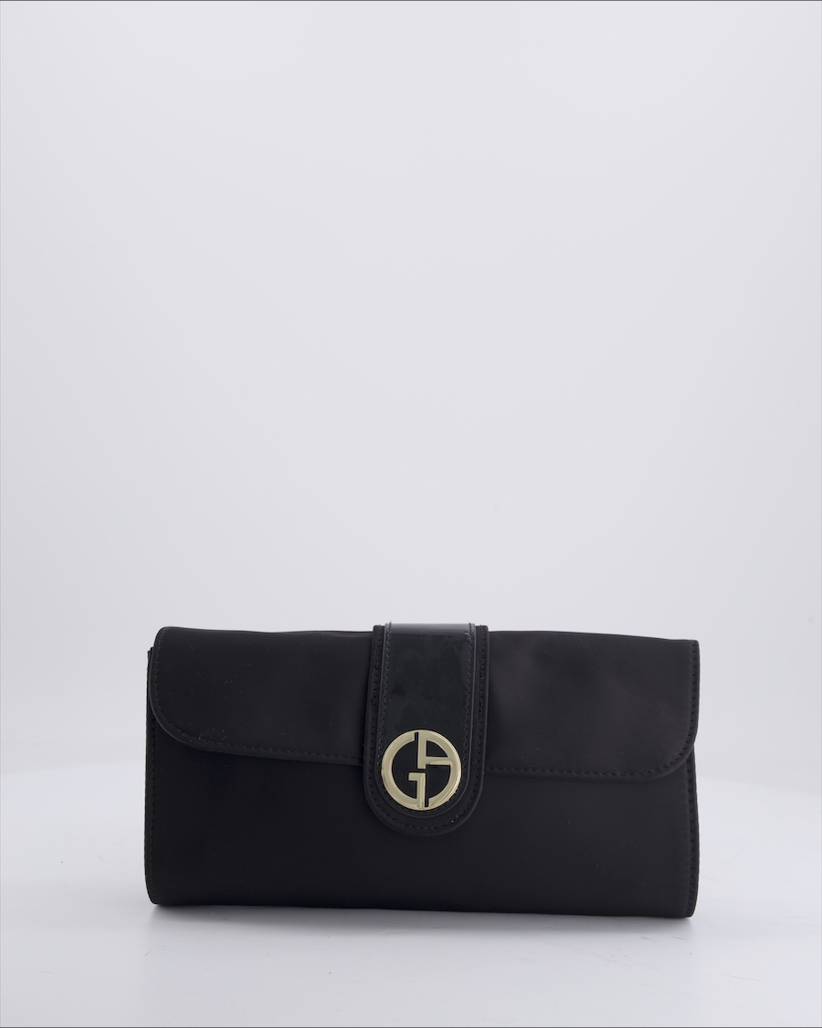 Giorgio Armani Handbags Cloth Black