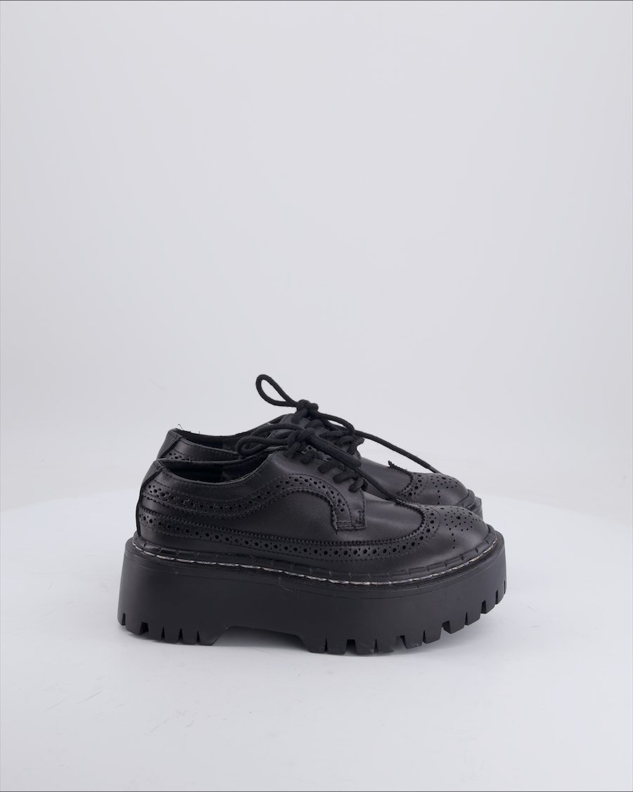T.U.K Shoes Leather Black 36 EU