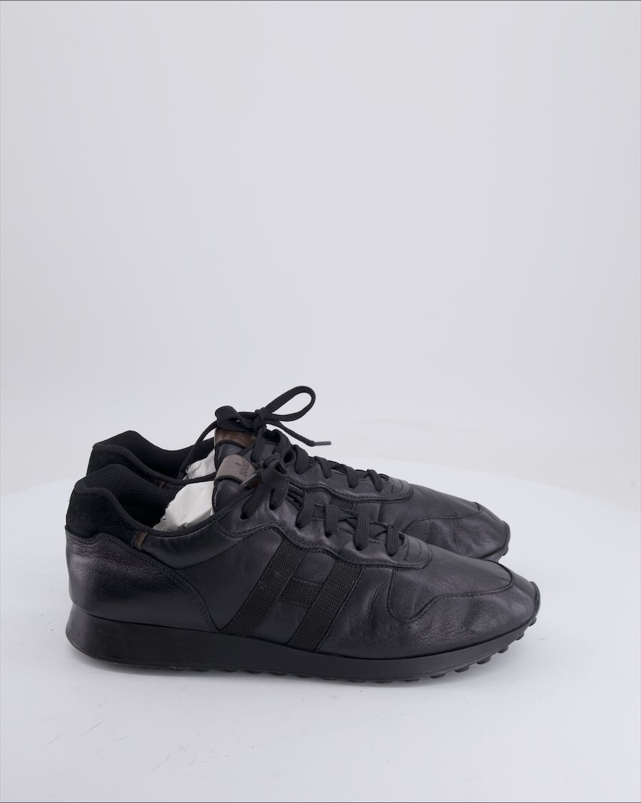 Hogan Shoes Leather Black 42 EU