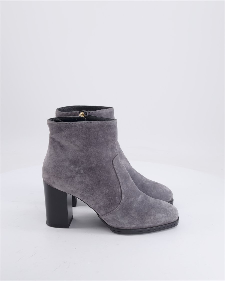 Tod'S Ankle boots Suede Grey 39,5 EU
