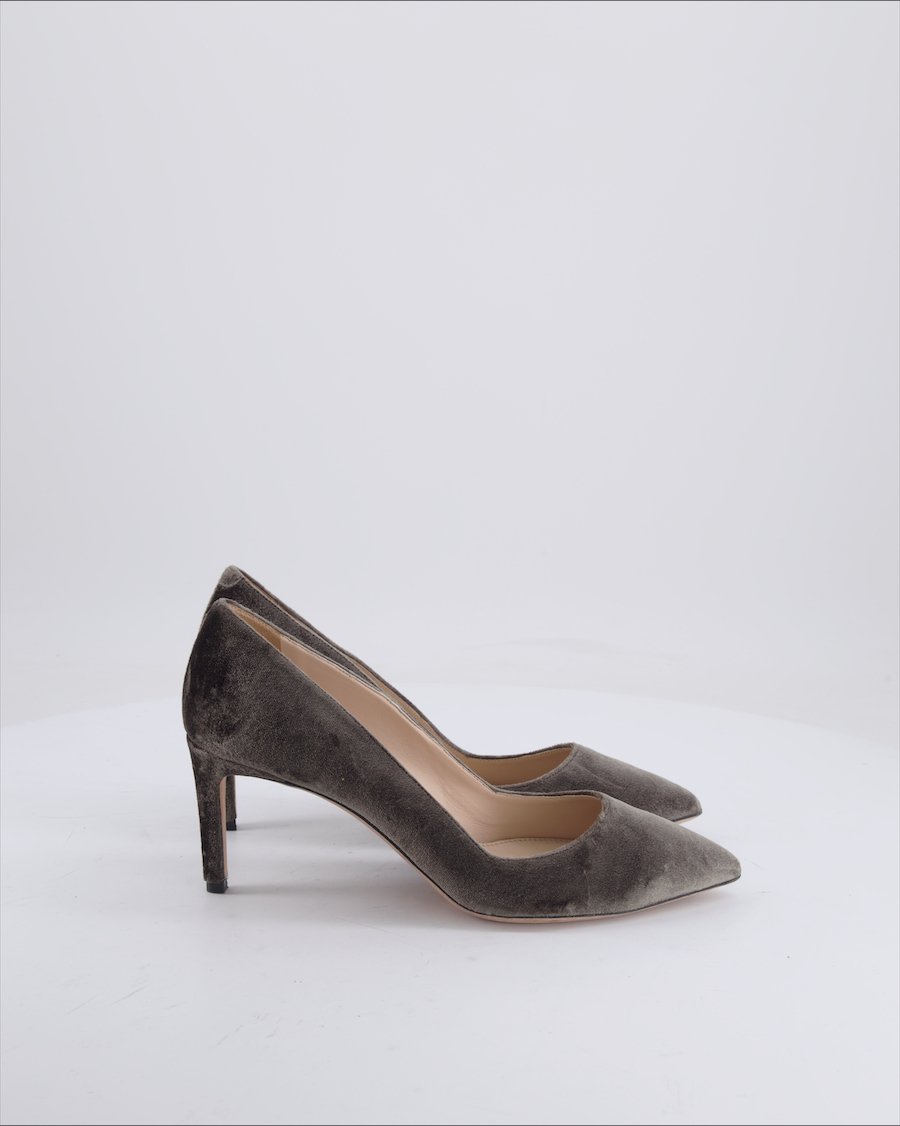 Hugo Boss Heels Velvet Green 39 EU