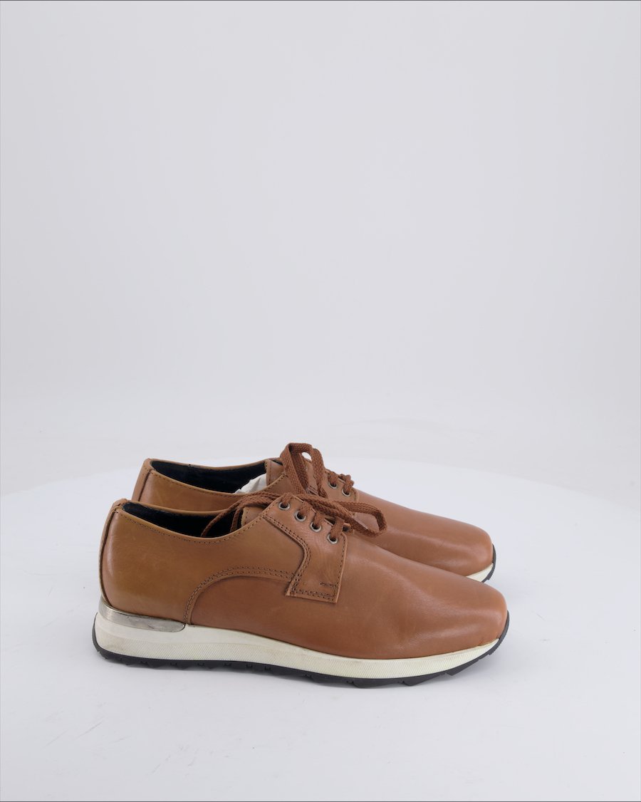 Trussardi Trainers Leather Camel 38 EU