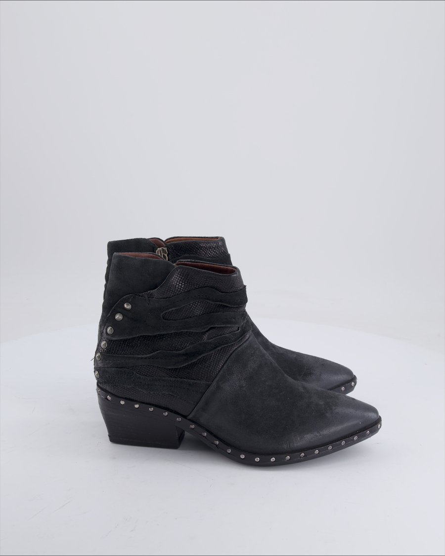 A.S.98 Ankle boots Leather Black 38 EU