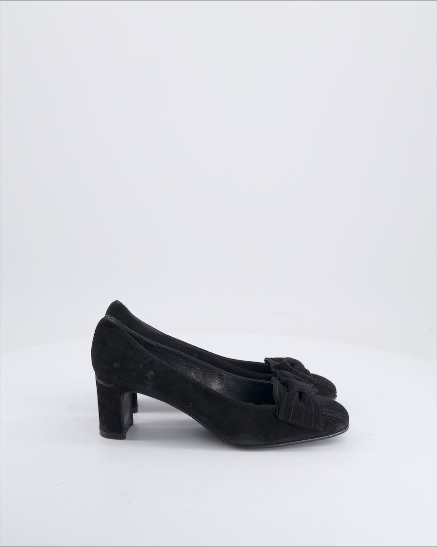 Stuart Weitzman Heels Suede Black 37 EU