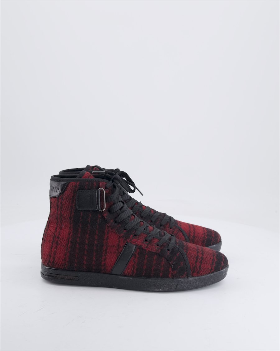 Dolce & Gabbana Trainers Wool Red 39 EU