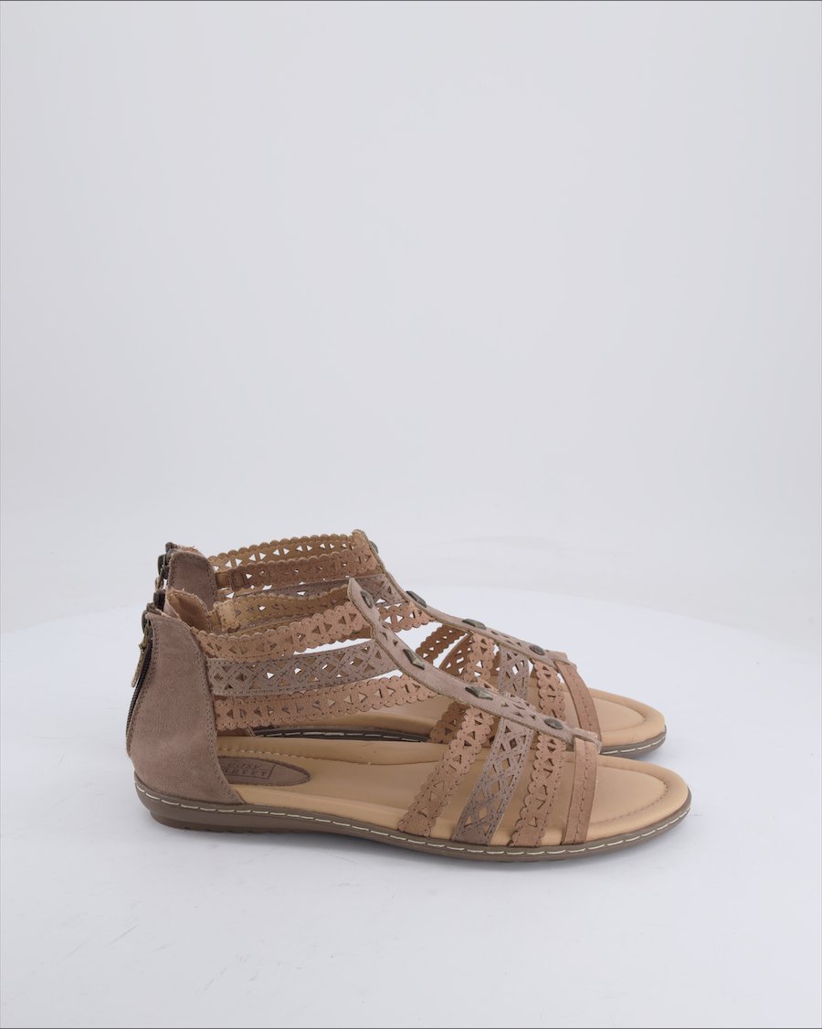 Easy Street Sandals Suede Ecru 42 EU
